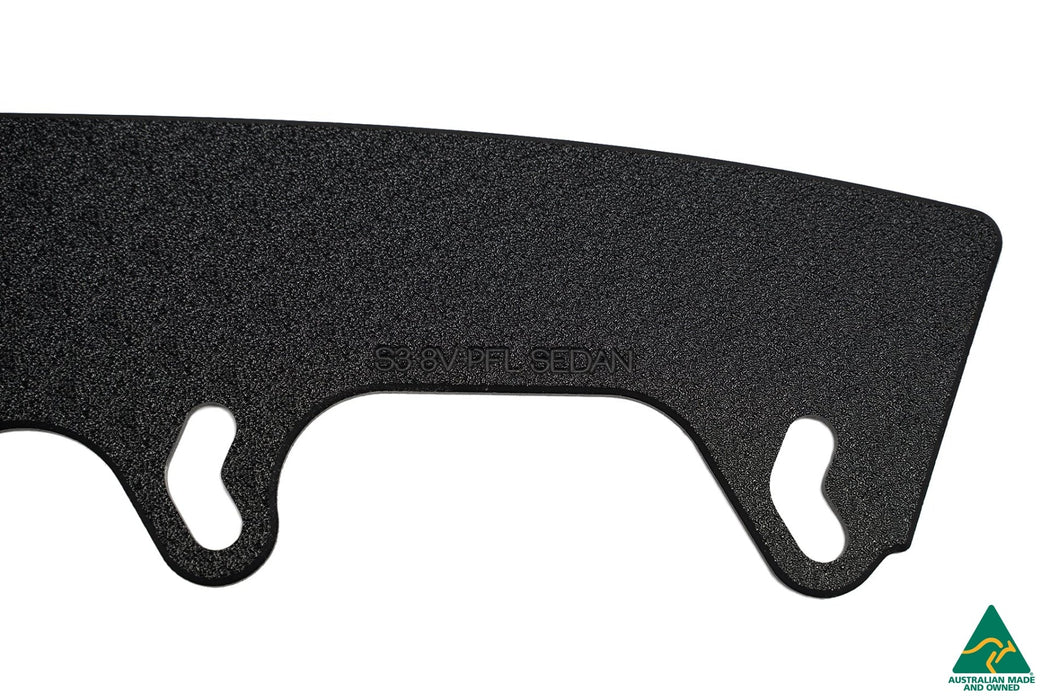 S3 8V Sedan Pre-Facelift Front Lip Splitter Extensions (Pair)-Flow Designs