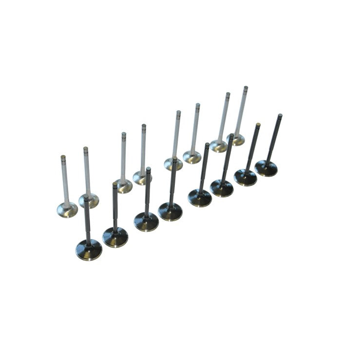 Valve Set, 2.0T FSI, Stock Size, Stainless/Inconel