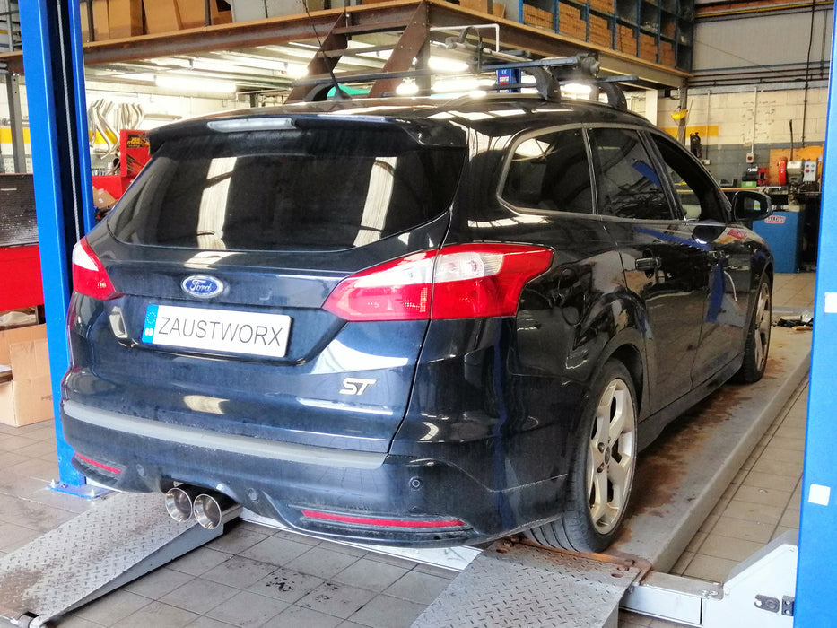 Ford Focus ST250 Estate - Rear Silencer Delete