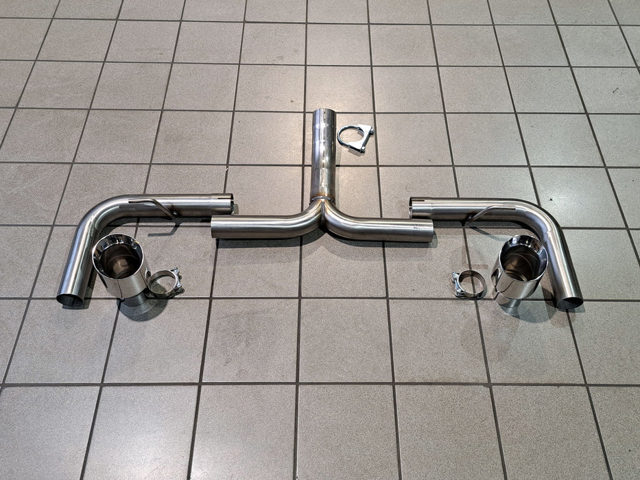 Ford Focus ST280 Mk4 - Rear silencer delete - Harrys Euro