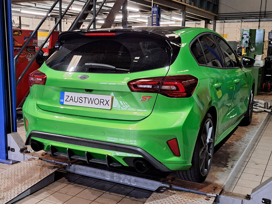 Ford Focus ST280 Mk4 - Rear silencer delete - Harrys Euro