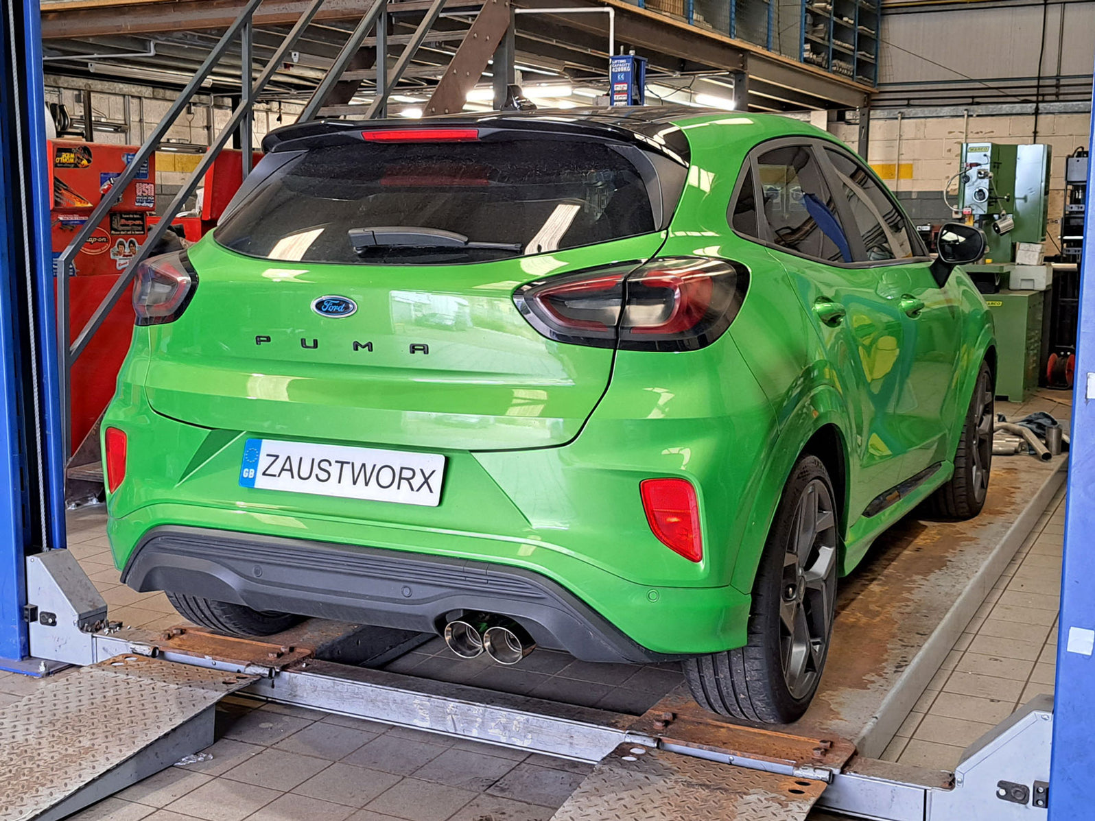 Ford Puma ST Rear Silencer Delete — Harrys Euro