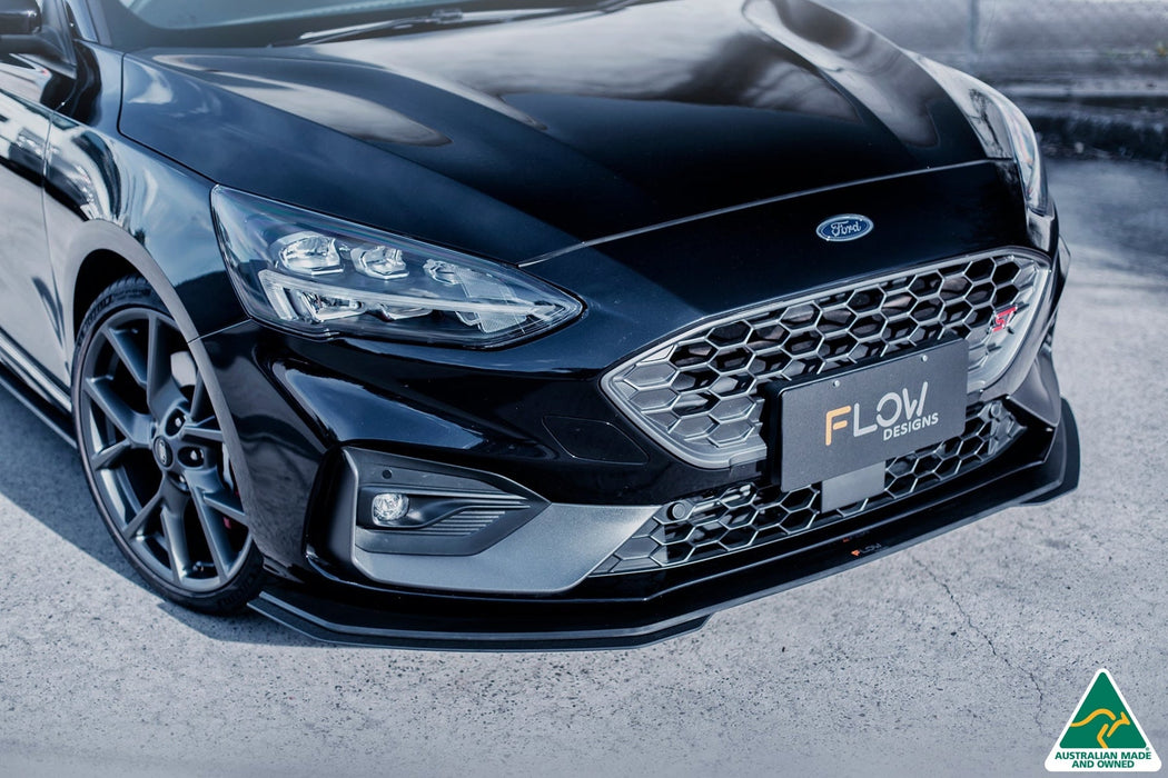 MK4 & MK4.5 Focus ST Front Lip Splitter Extensions (Pair)-Flow Designs