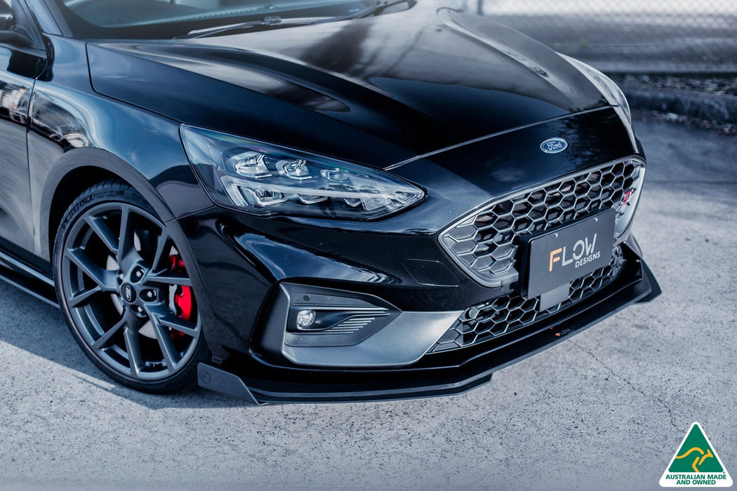 MK4 & MK4.5 Focus ST Front Lip Splitter Winglets (Pair)-Flow Designs