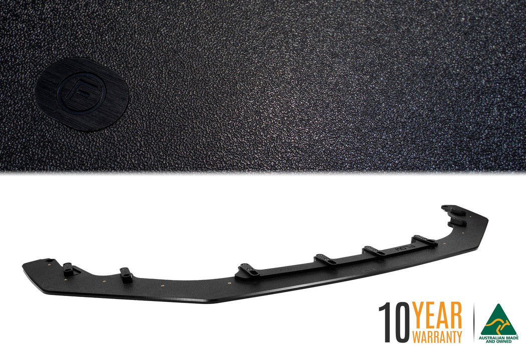 ZD8 BRZ STI Front Lip Splitter (TEXTURED)-Flow Designs