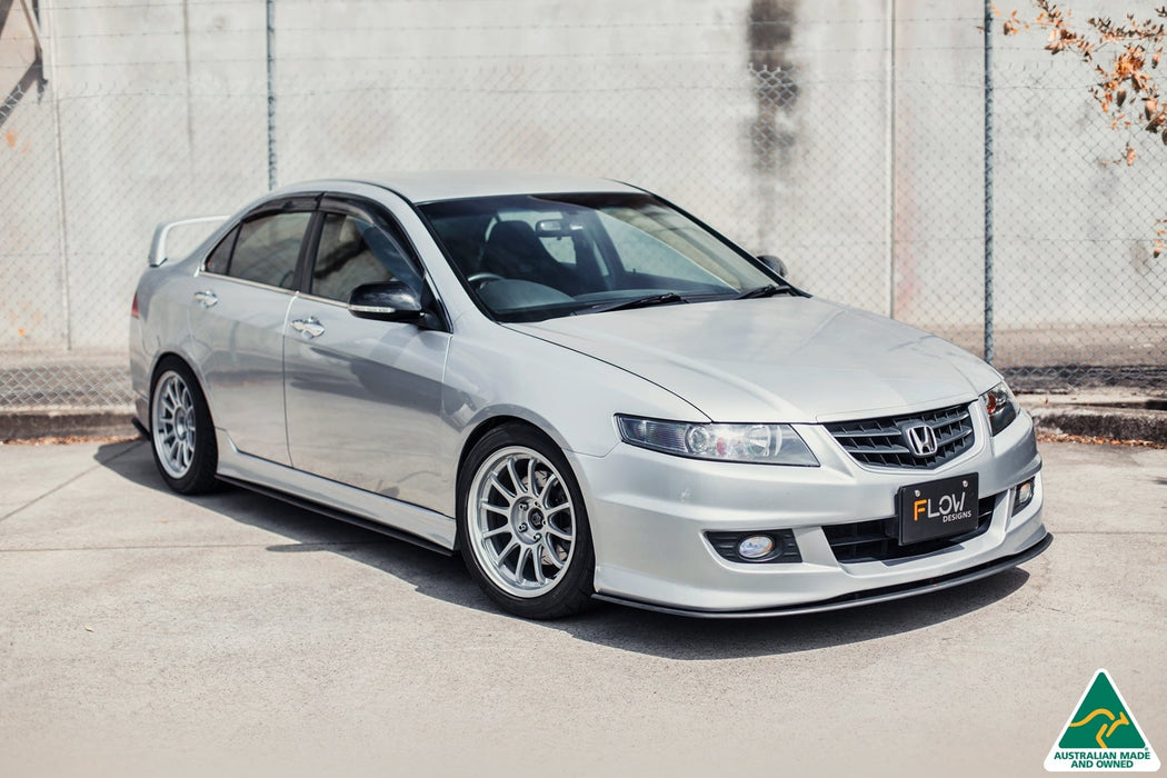 Honda Accord Euro CL7/CL9 Side Splitters V3 (Pair)-Flow Designs