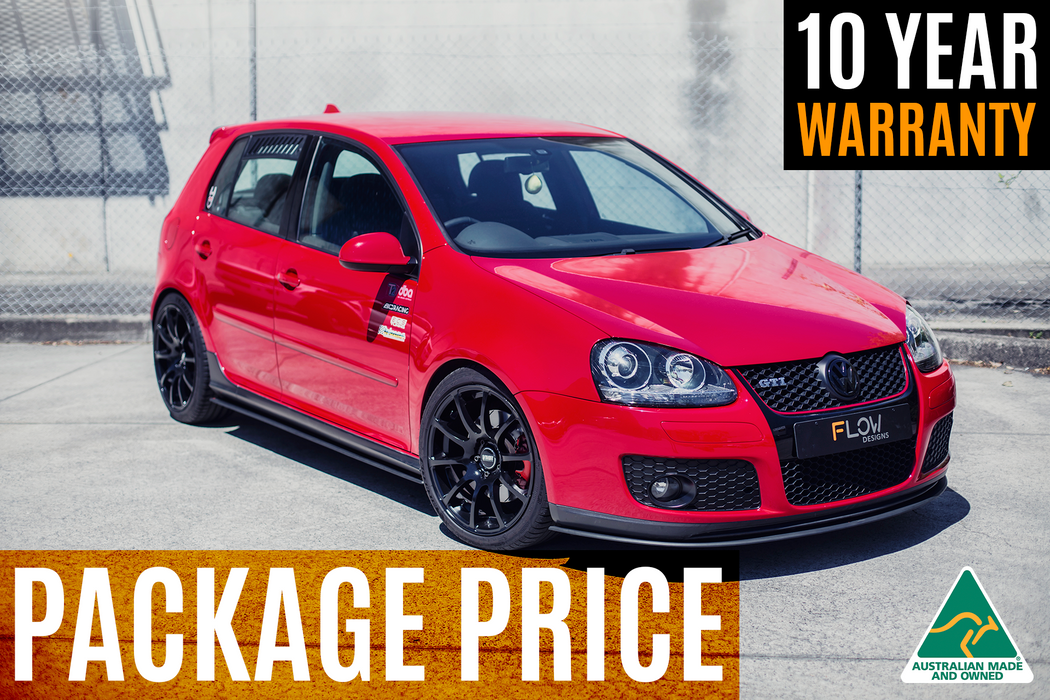 MK5 Golf GTI Full Lip Splitter Set-Flow Designs