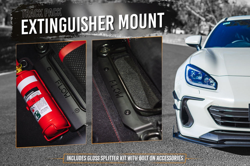 ZD8 BRZ Full Lip Splitter Set (GLOSS BLACK)-Flow Designs