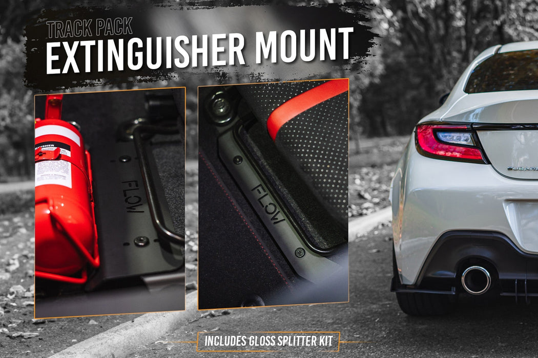ZD8 BRZ Full Lip Splitter Set (GLOSS BLACK)-Flow Designs
