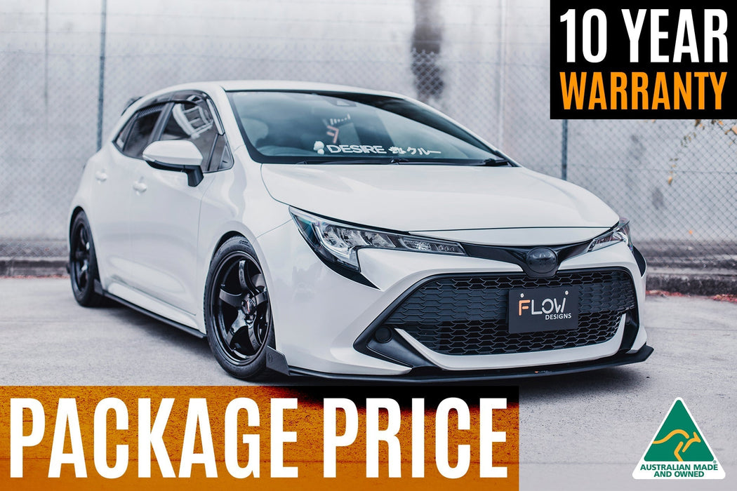 Corolla MZEA12R/ZWE211R 2018-2022 Full Lip Splitter Set-Flow Designs