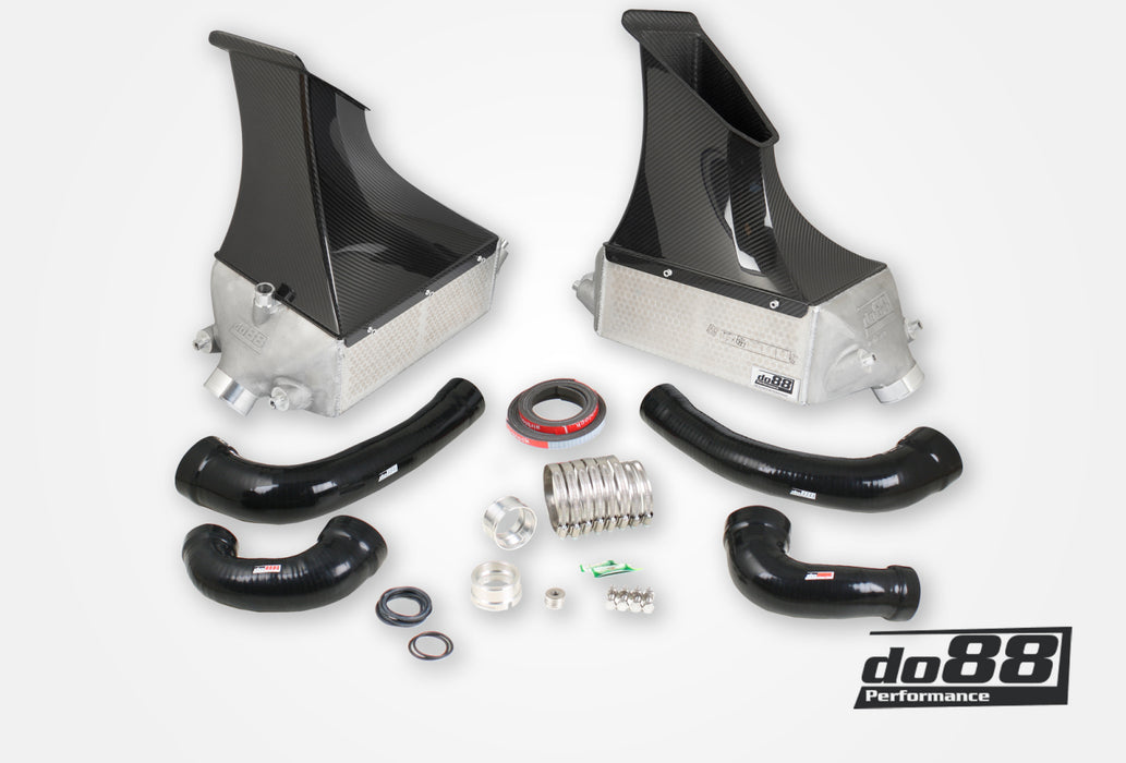 Porsche 911 Turbo (991) Intercooler kit MERA for do88 Y-pipe