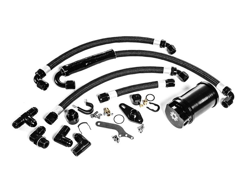 IE 2.0T FSI Catch Can Kit For IE Billet Valve Cover | Fits MK5, MK6 Golf R, Mk2 TTS - Harrys Euro