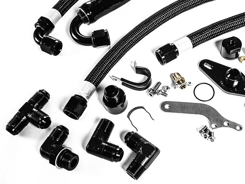 IE 2.0T FSI Catch Can Kit For IE Billet Valve Cover | Fits MK5, MK6 Golf R, Mk2 TTS - Harrys Euro