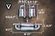 Truck/SUV Valved Muffler Kit - Harrys Euro