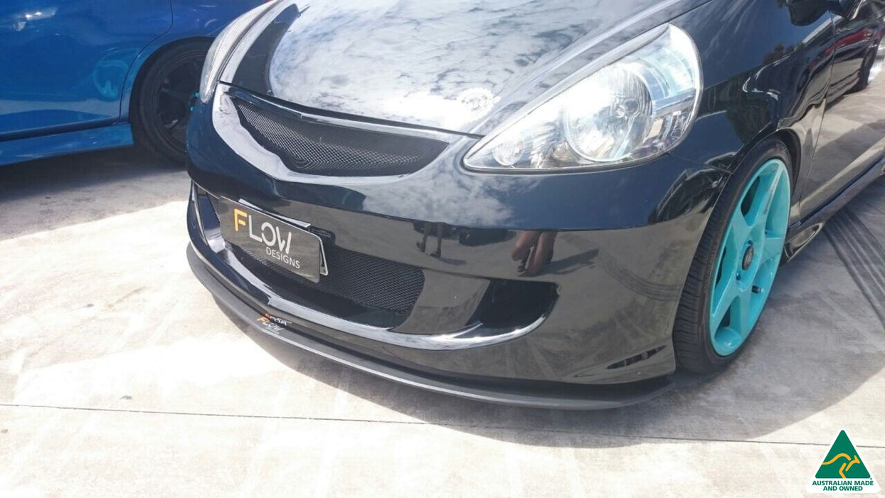 MUGEN GD3 Jazz/Fit Front Lip Splitter-Flow Designs