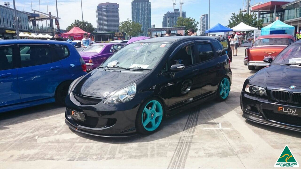 MUGEN GD3 Jazz/Fit Front Lip Splitter-Flow Designs