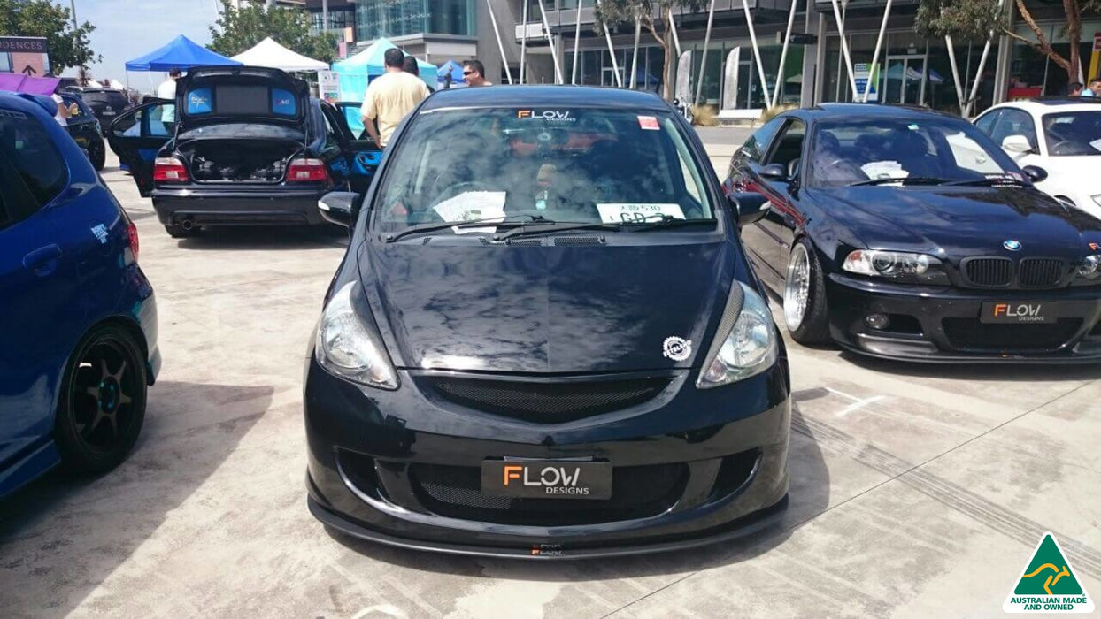 MUGEN GD3 Jazz/Fit Front Lip Splitter-Flow Designs