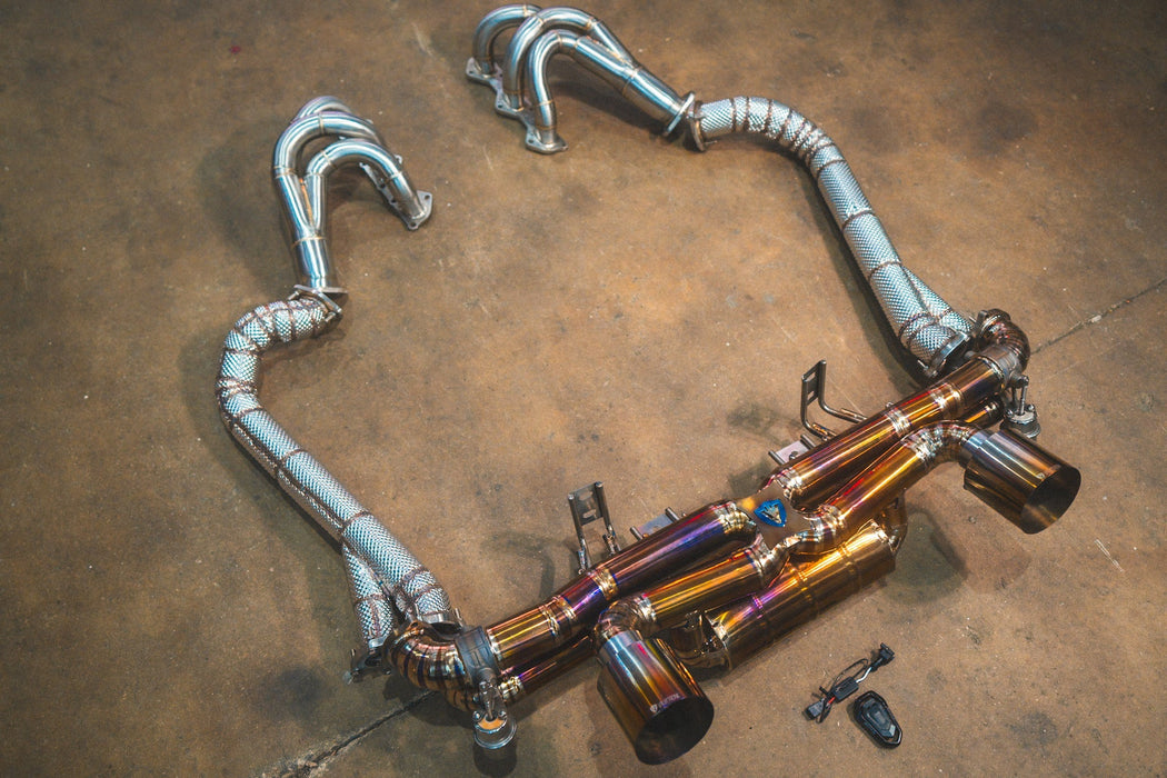 Valvetronic Valved Sport Exhaust System for Porsche 718 GT4 / Boxter S