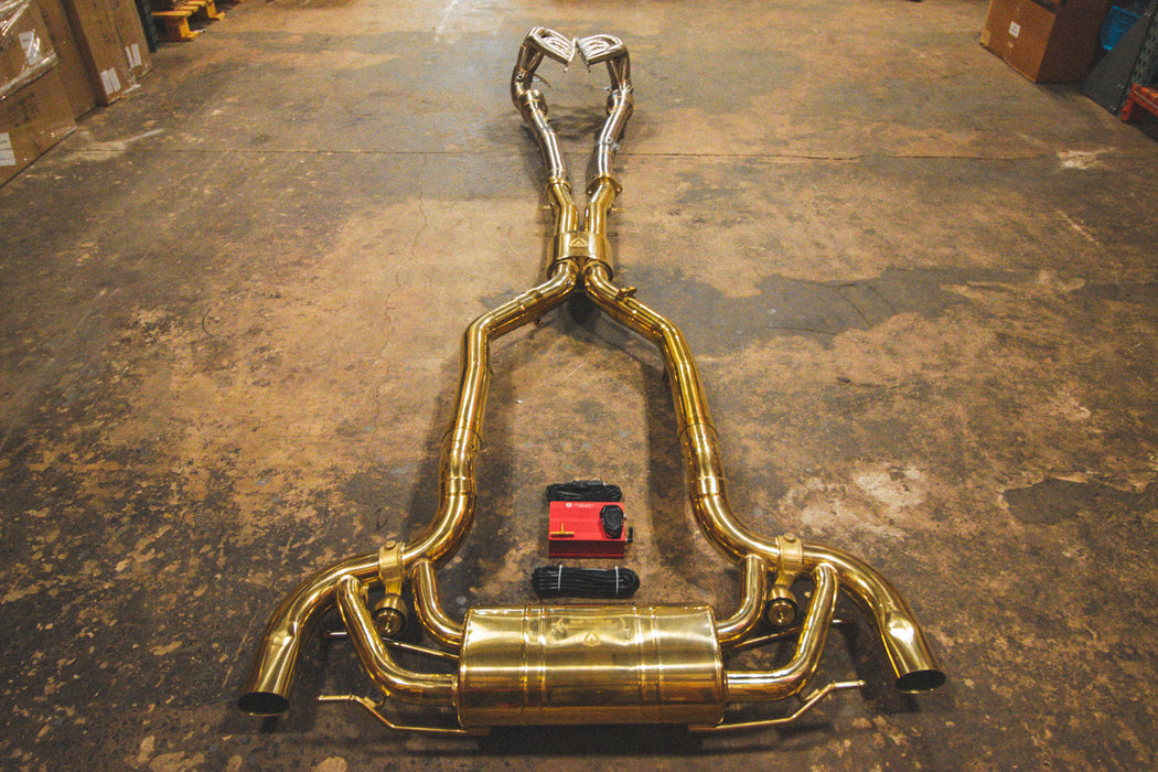 Mercedes SLS AMG Valved Sport Exhaust System - Harrys Euro
