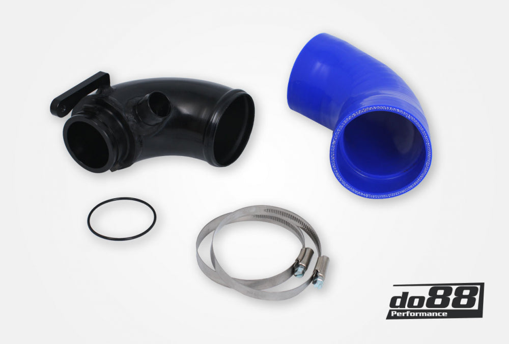 VAG 1.8/2.0 TSI (MQB) Turbo inletpipe, Blue hose, OEM Turbo, do88 Airbox
