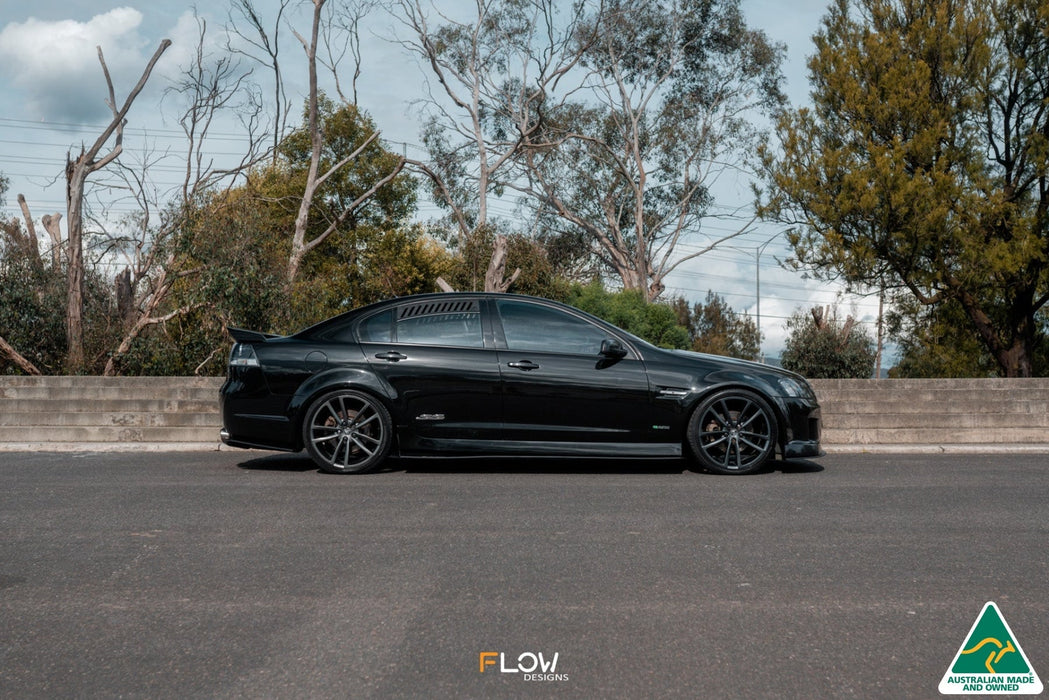 VE Commodore S1 Sedan Side Skirt Splitters (Pair)-Flow Designs