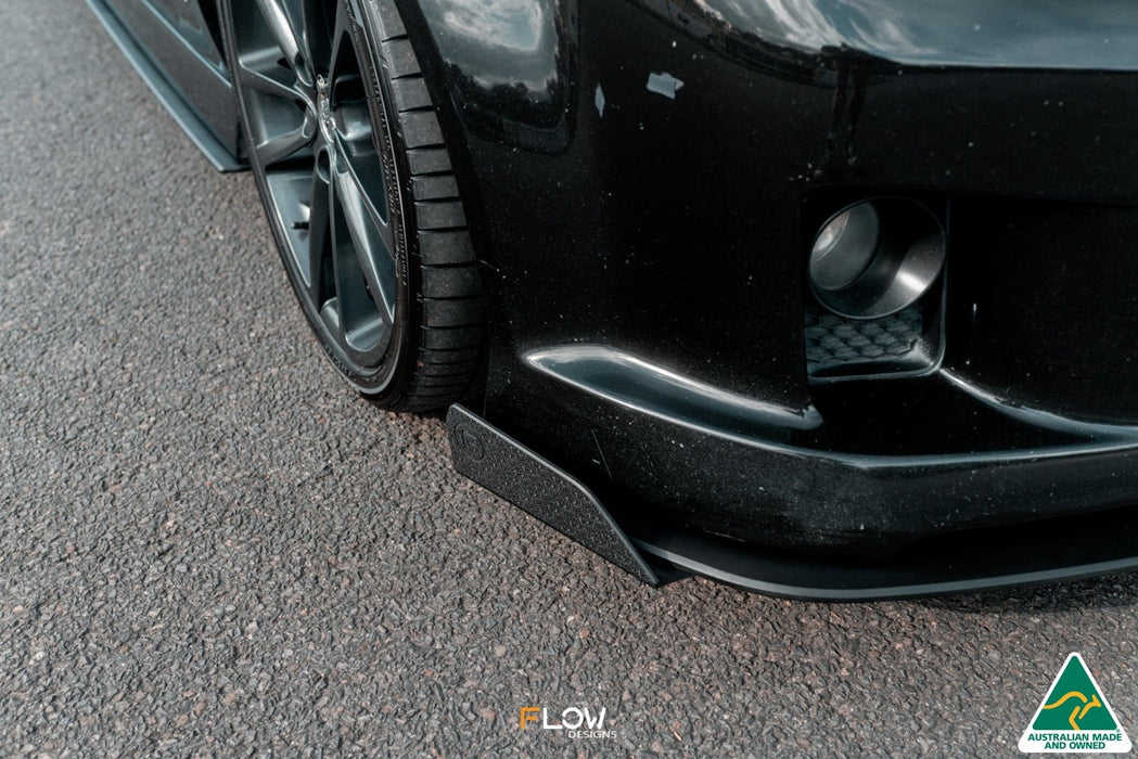 VE Commodore S1 Sedan Front Lip Splitter Winglets (Pair)-Flow Designs
