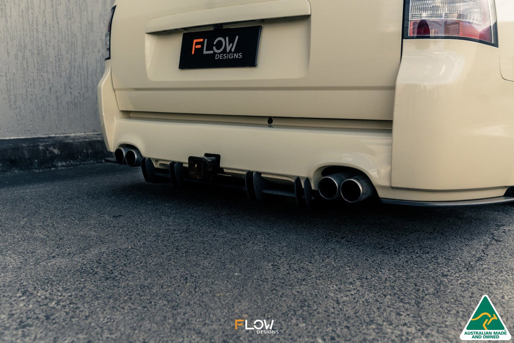 VE Commodore Ute Flow-Lock Rear Diffuser-Flow Designs