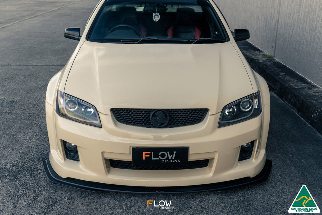 VE Commodore Ute Front Lip Splitter Extensions (Pair)-Flow Designs
