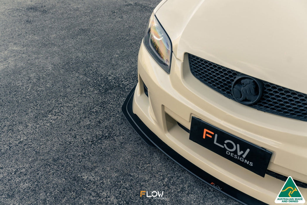 VE Commodore Ute Front Lip Splitter Extensions (Pair)-Flow Designs