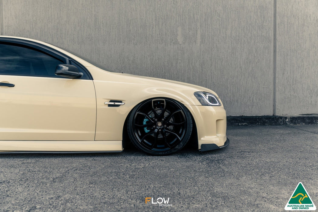 VE Commodore Ute Front Lip Splitter Winglets (Pair)-Flow Designs