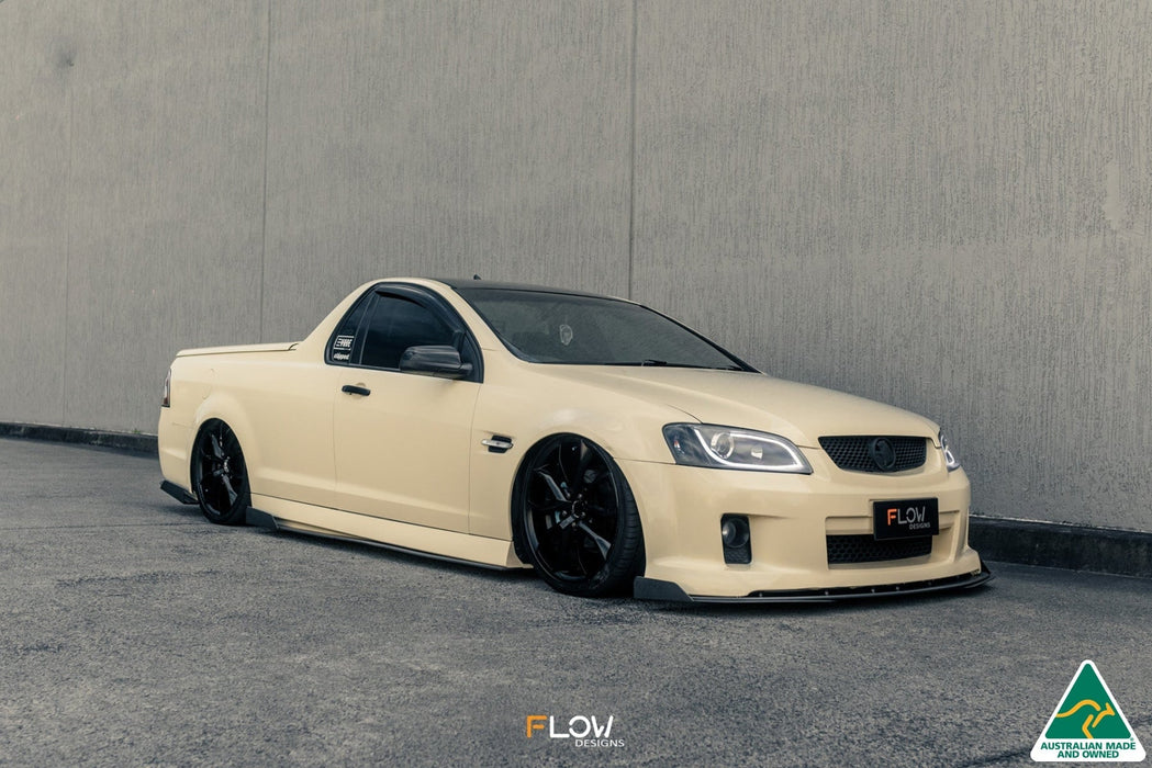 VE Commodore Ute Side Skirt Splitters (Pair)-Flow Designs