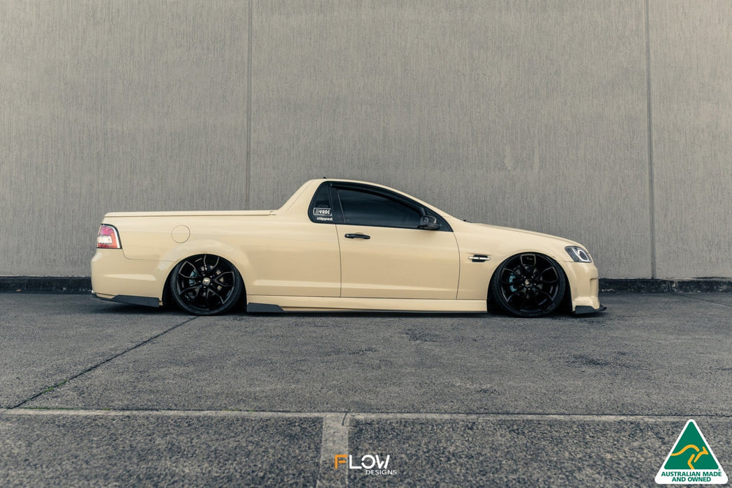 VE Commodore Ute Side Skirt Splitter Winglets (Pair)-Flow Designs