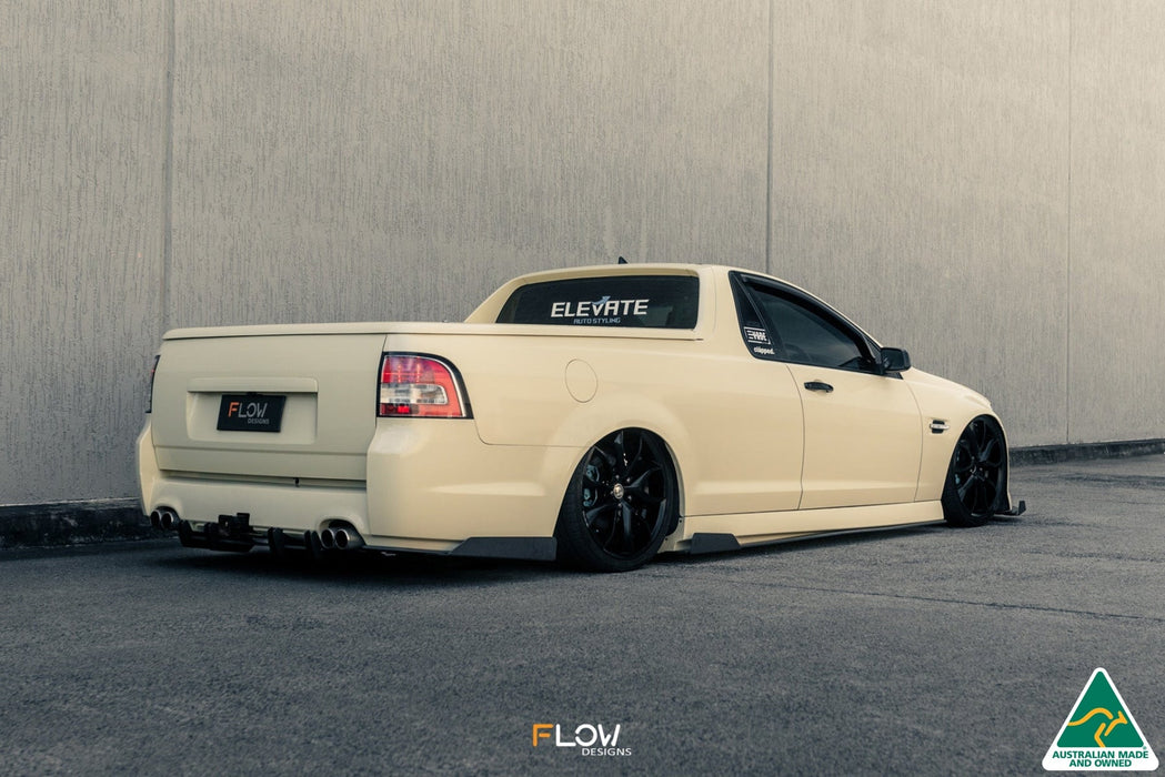 VE Commodore Ute Rear Spat Winglets (Pair)-Flow Designs