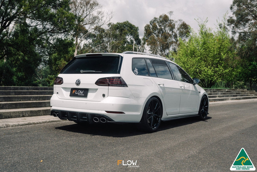 MK7.5 Golf R Wagon Rear Spats (Pair)-Flow Designs