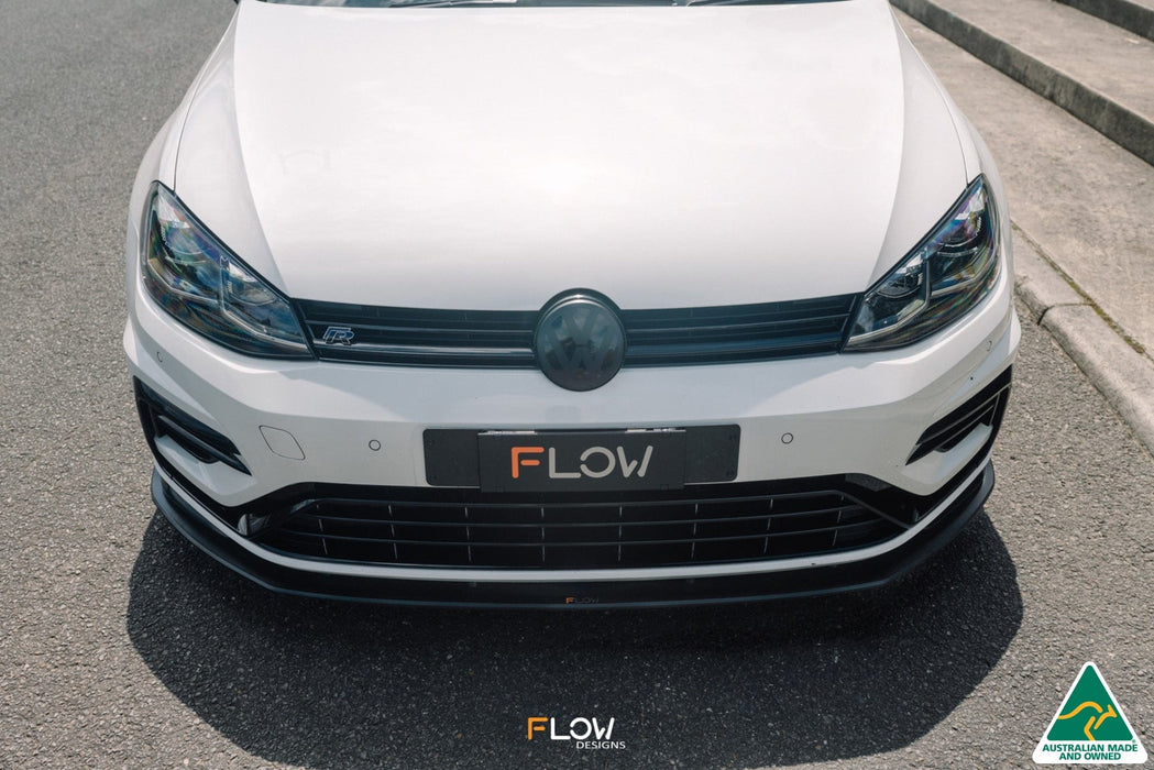 MK7.5 Golf R Wagon Front Lip Splitter(Clearance-old design-no finish selection)-Flow Designs