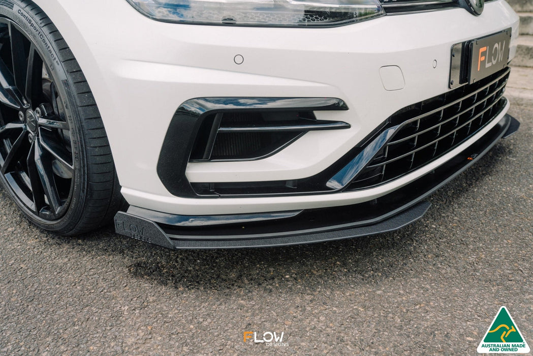 MK7.5 Golf R Wagon Front Lip Splitter-Flow Designs