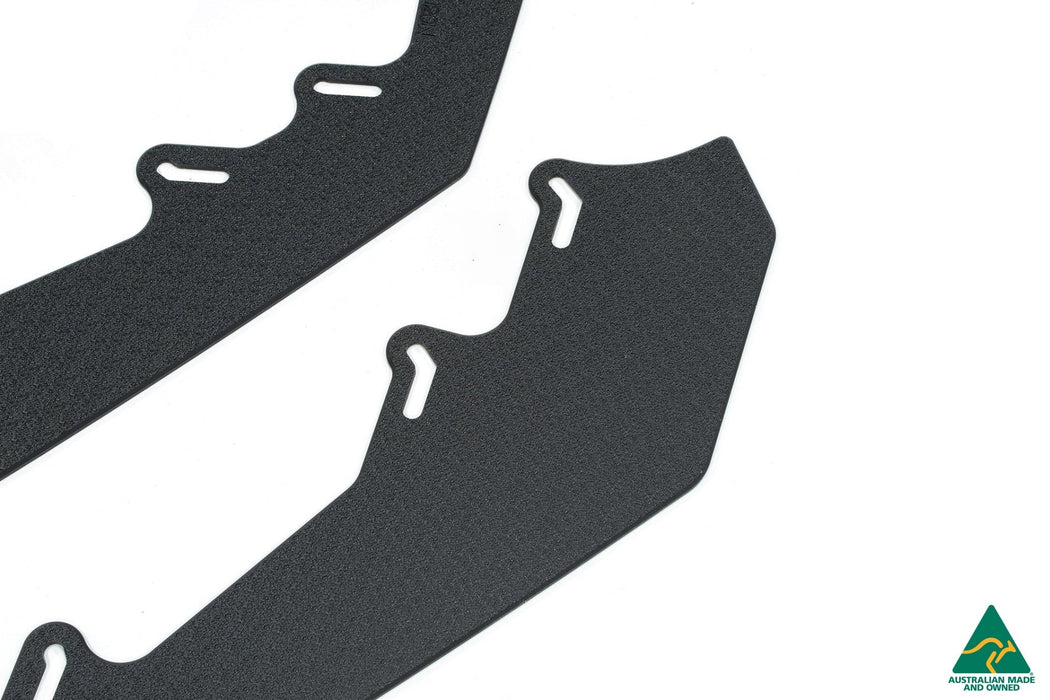 i20 N BC3 Front Lip Splitter Extensions (Pair)-Flow Designs