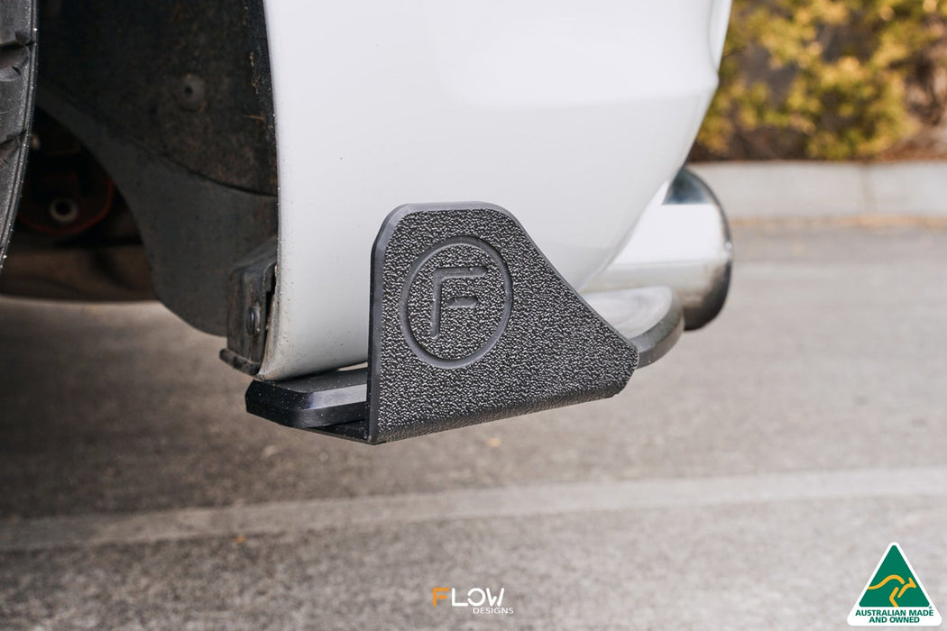 Scirocco R FL V3 Rear Spat Winglets (Pair)-Flow Designs