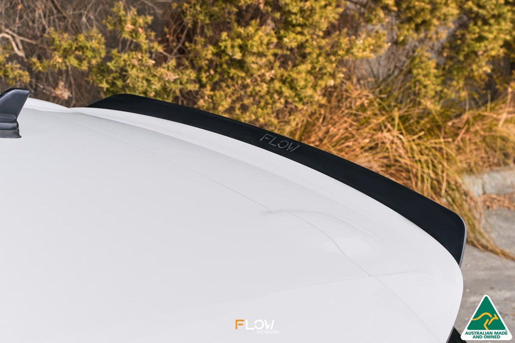 Scirocco R FL V3 Rear Spoiler Extension-Flow Designs