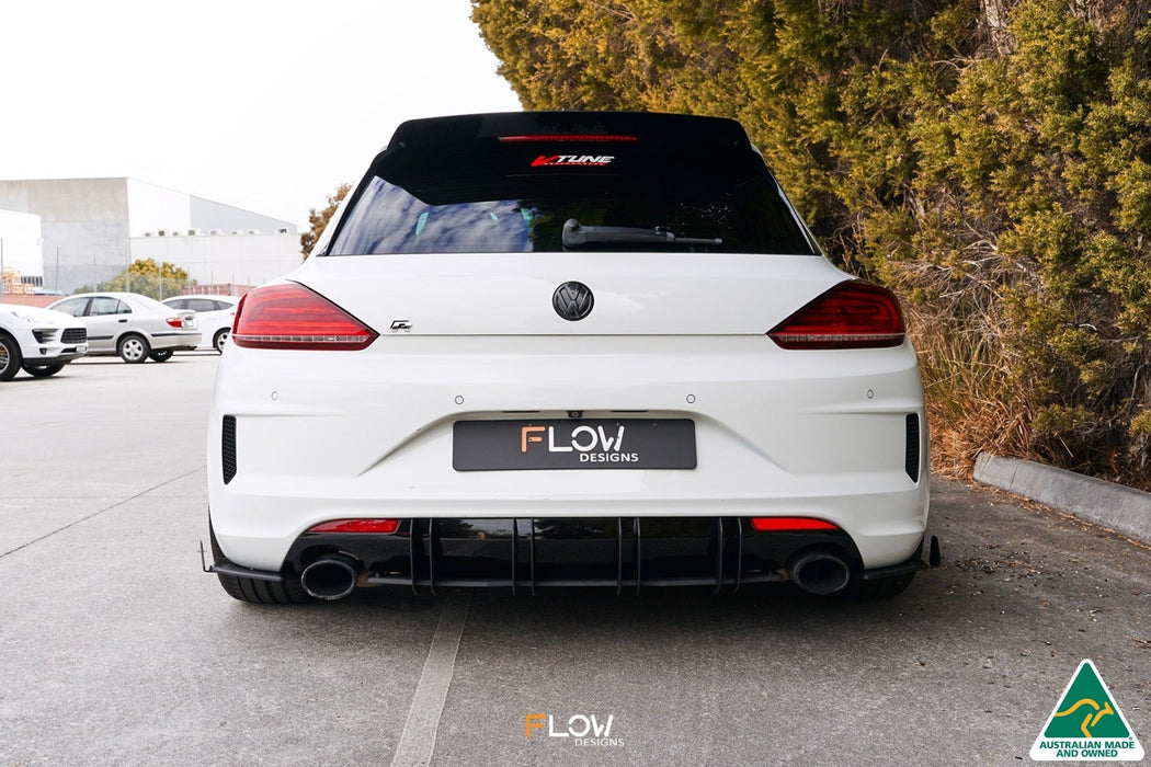 Scirocco R FL V3 Flow-Lock Rear Diffuser-Flow Designs