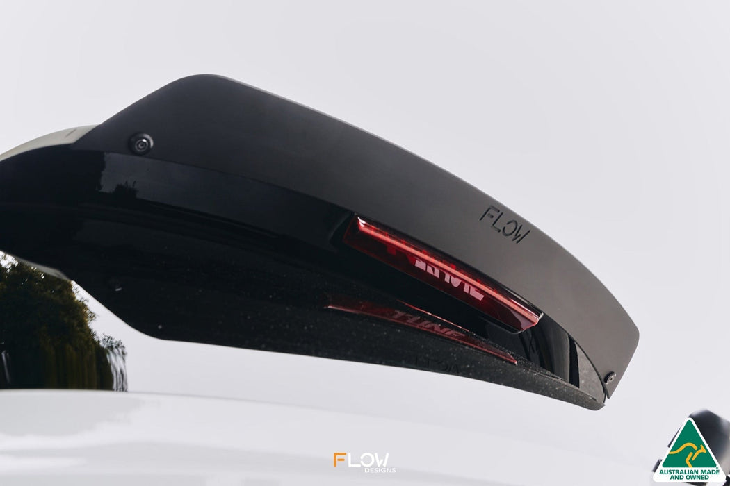 Scirocco R FL V3 Rear Spoiler Extension-Flow Designs