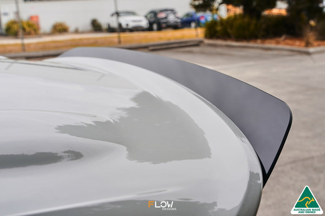 Scirocco R FL V3 Rear Spoiler Extension-Flow Designs