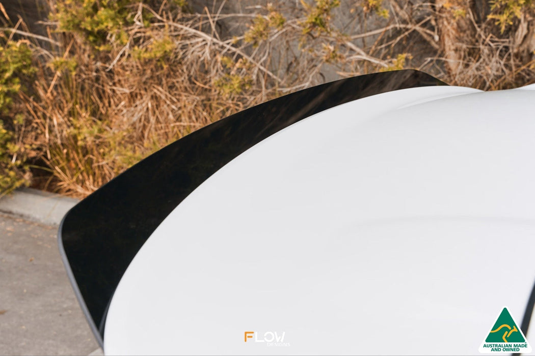 Scirocco R FL V3 Rear Spoiler Extension-Flow Designs