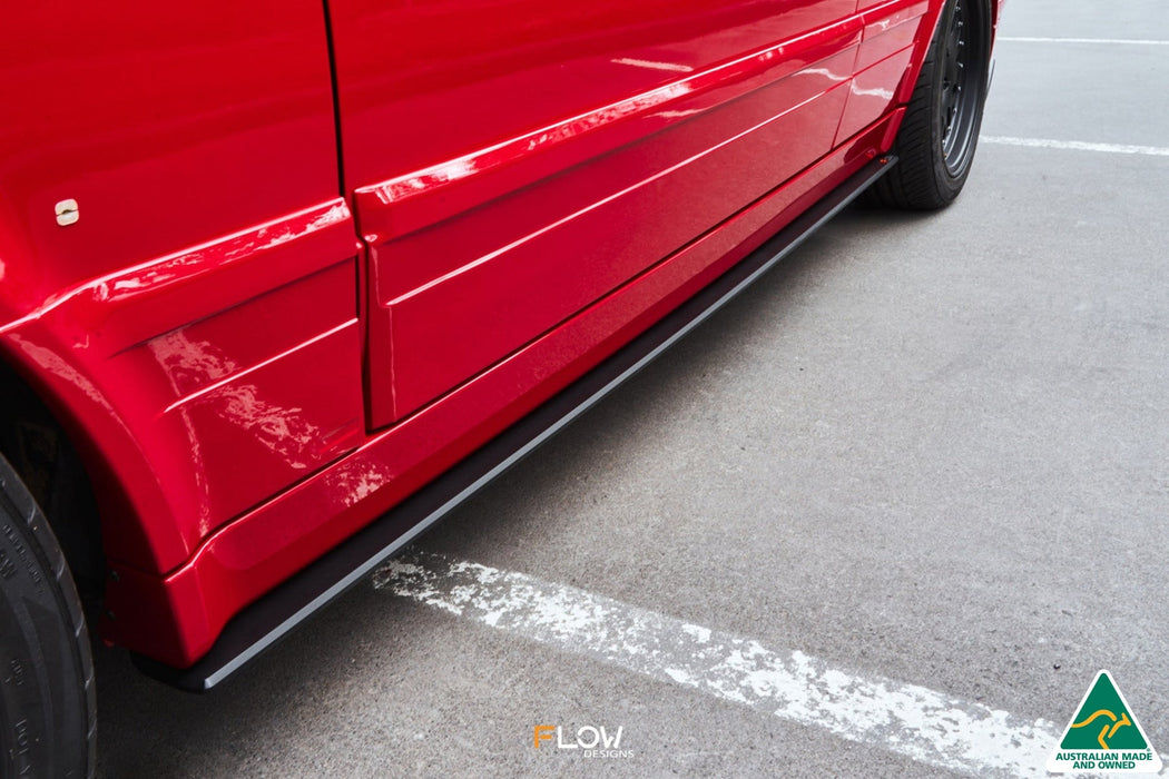 E30 M-Tech 2 Side Skirt Splitters (Pair)-Flow Designs