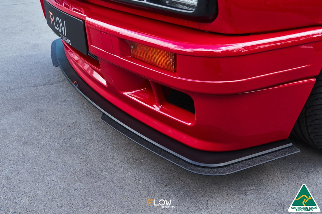 E30 M-Tech 2 Front Lip Splitter Extensions (Pair)-Flow Designs