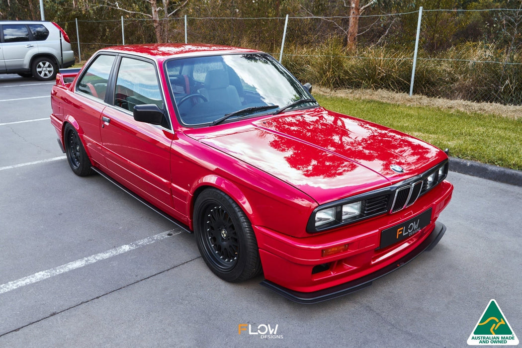 E30 M-Tech 2 Front Lip Splitter-Flow Designs