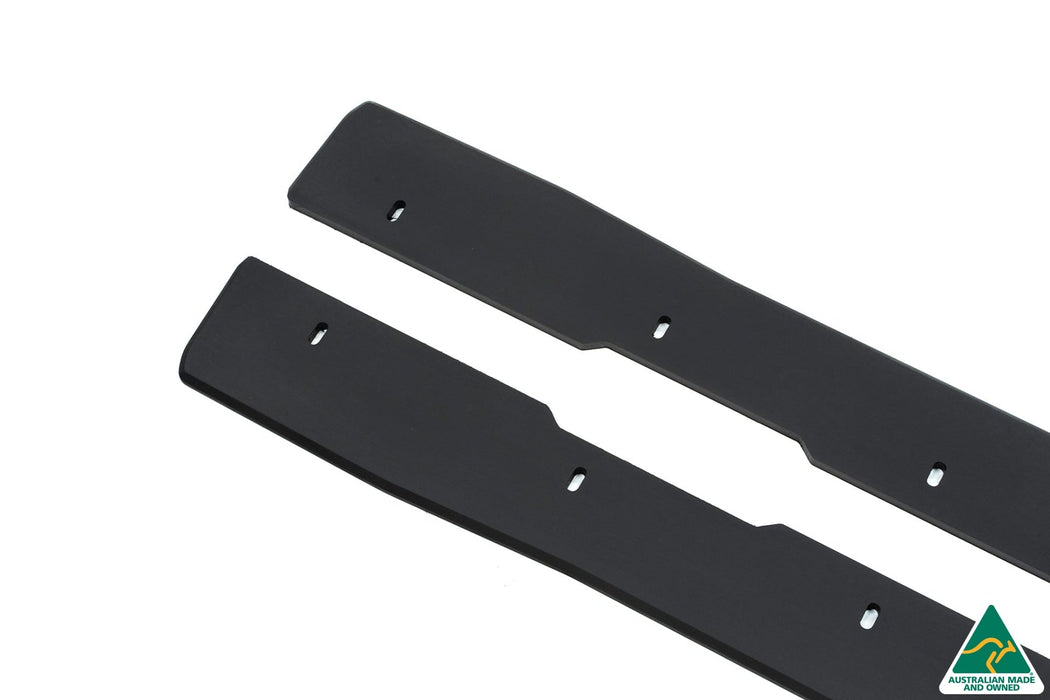 Lancer Evolution X Side Skirt Extension Splitters (Pair)-Flow Designs