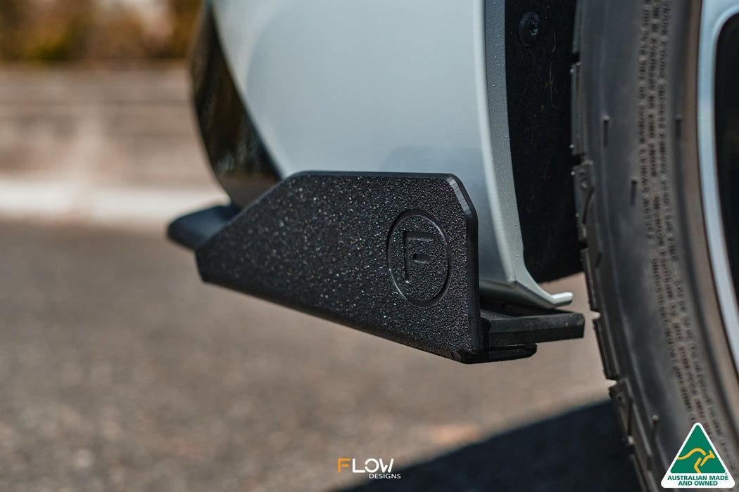 MK8 Golf R Rear Spat Winglets (Pair)-Flow Designs