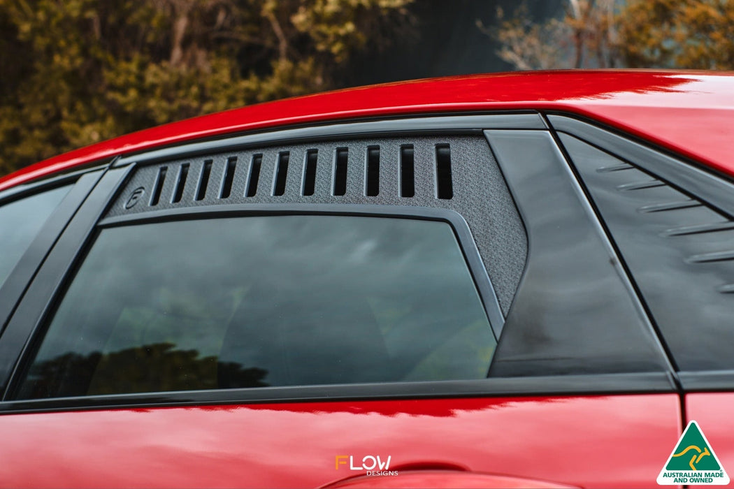 CN7 i30 N Line Sedan 2020 - 2022 Rear Window Vents (Pair)-Flow Designs