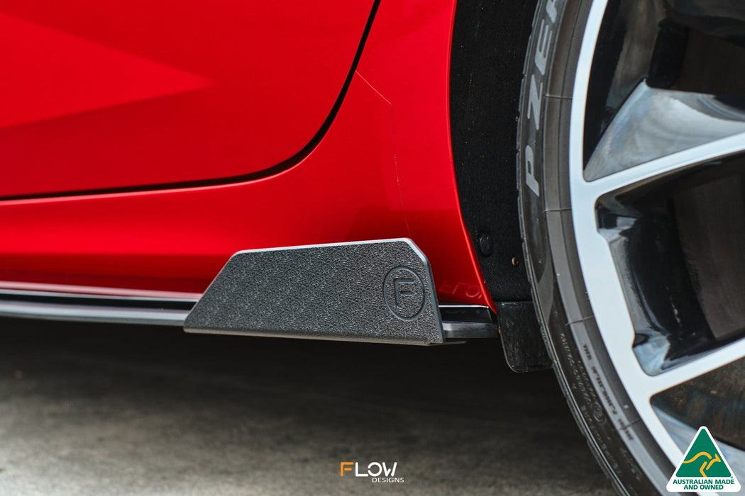 CN7 Elantra N Line Sedan 2020 Side Skirt Splitters (Pair)-Flow Designs